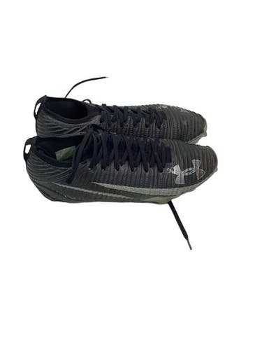 Used Under Armour Adult FB Cleats Black Senior 10.5 11347-S000269632