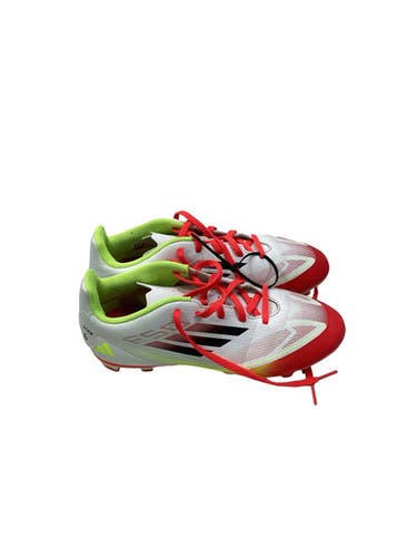 Used Adidas F50 SOCCER CLEATS Soccer Cleats White Senior 6 11347-S000269606