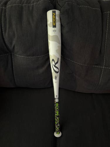 2025 Rawlings Icon Composite USSSA Certified Bat (-13) 14 oz 27" (Used)