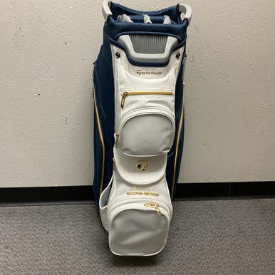 Used Taylormade KALEA GOLD Womens Cart Bag White And Gold 11855-S000204007