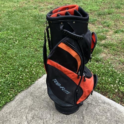 Top-Flite 14-way Nylon Cart Bag