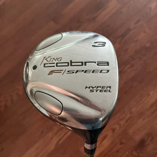 King Cobra F-Speed Hyper Steel 3 Fairway Wood Aldila NV-F Regular Flex RH
