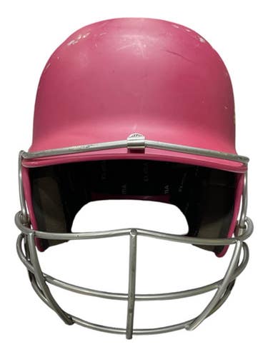 Used Adidas CLIMA COOL Batting Helmet w/Mask Pink SM 11847-S000035639