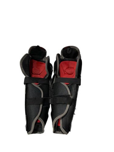 Used CCM Junior Shin Guards Black 11" 11847-S000035603