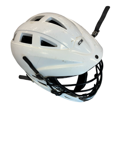 Used Cascade CS Lacrosse Helmet White MD 11682-S000132804