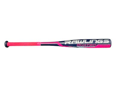 Used Rawlings QUATRO TBALL BB/SB T-Ball Bat 26" 11450-S000521203