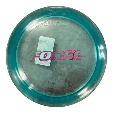 Used Discraft Z FORCE Disc Golf Driver Teal 176g 11450-S000521181