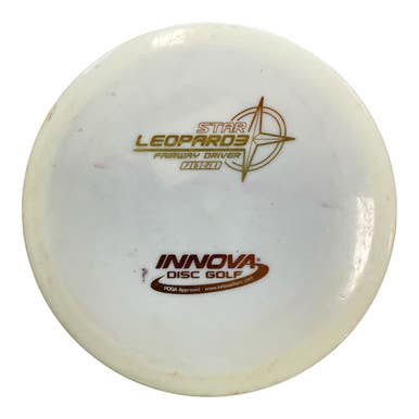 Used Innova STAR LEOPARD Disc Golf Driver White 175g 11450-S000521176