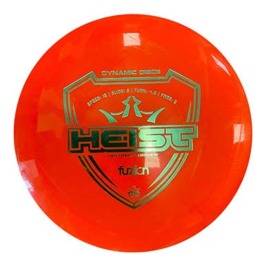 Used Dynamic Discs HEIST Disc Golf Driver Orange 173g 11450-S000521153