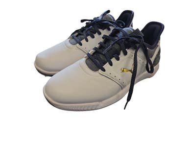 Used Puma Mens Golf Shoes White Senior 7.5 11450-C000521145