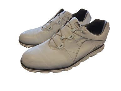 Used Foot Joy Mens Golf Shoes White Senior 11.5 11450-C000521146