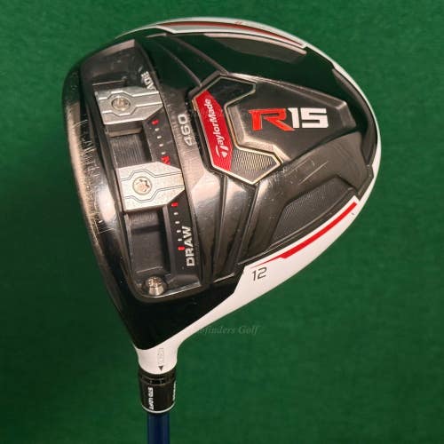 LH TaylorMade R15 460 12 Driver Grafalloy ProLaunch 45A Graphite Seniors