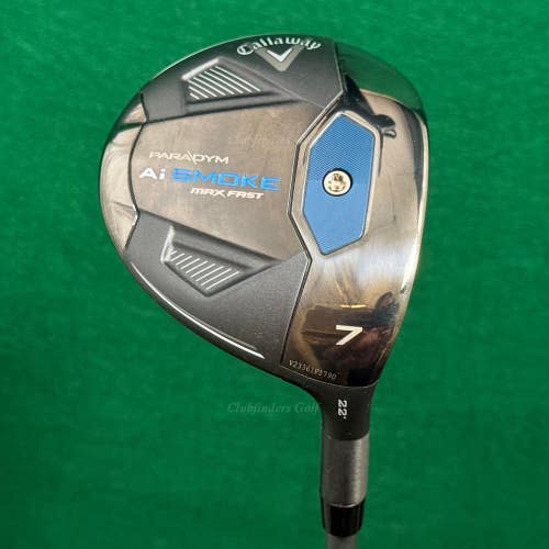 Callaway Paradym Ai Smoke Max D 21 Fairway Wood 7 Air Speeder 50-A Seniors