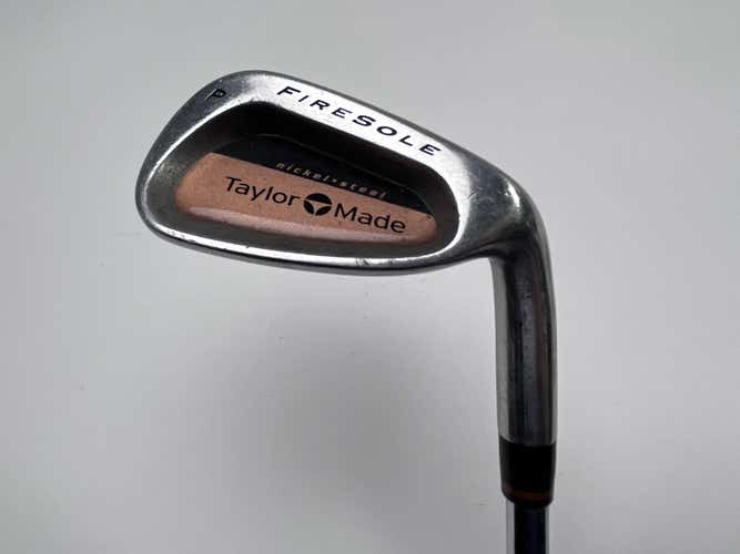 TaylorMade Firesole Pitching Wedge PW Precision Rifle S-90 Stiff Steel Mens RH