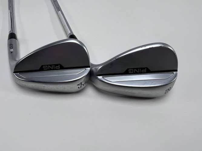 Ping s159 Chrome Wedge Set 54* 12 58* 10 Black Dot Z-Z115 Wedge Steel Mens RH