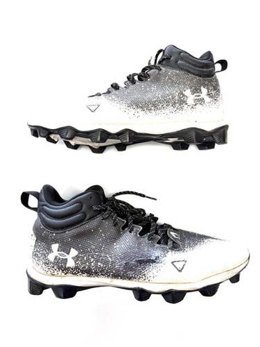 Used Under Armour Adult FB Cleats Black Senior 11.5 11860-C000309319