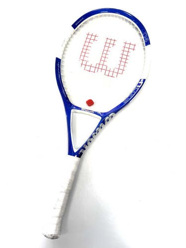 Used Wilson N CODE N4 Adult Tennis Racquet Royal Blue 4 1/4" 11860-C000309316