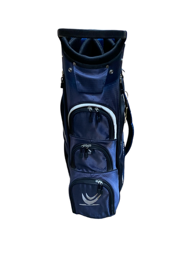 Used USA SOLARIS Mens Cart Bag Navy Blue 11706-S000377707