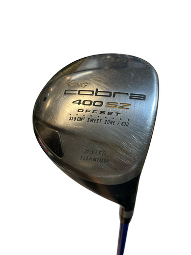 Used Cobra KING 400 SZ OFFSET Mens Driver RH 10.5 Degree 11706-S000377566