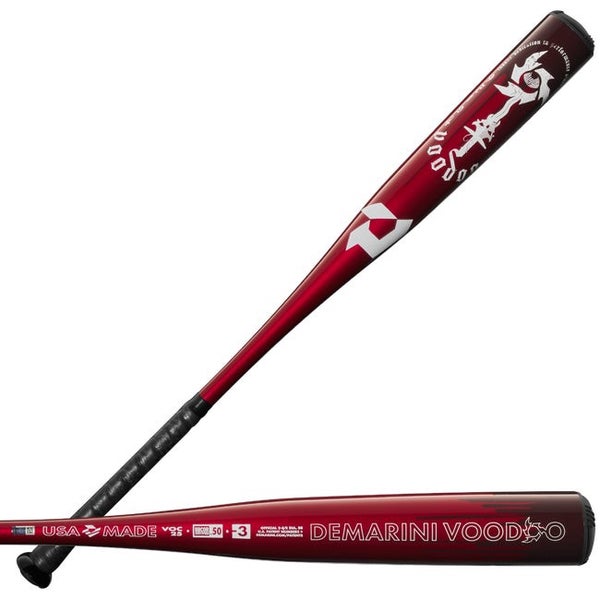 2025 DeMarini Voodoo One Alloy BBCOR Certified Bat (-3) 29 oz 32" (New)
