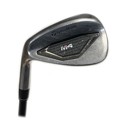 LH TaylorMade M4 Single Approach Wedge Graphite Fujikura Atmos 6-R Regular Flex