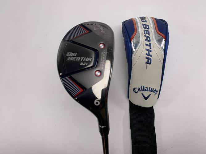 Callaway Big Bertha B21 Womens 6 Hybrid 27* RCH 65g Senior Graphite Mens RH HC