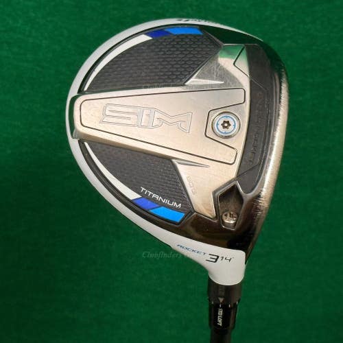 TaylorMade SIM Titanium Rocket 14 Fairway 3 Wood Ventus Blue 6-S Graphite Stiff