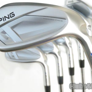 PING i540 Irons Blue Dot NS PRO Modus3 Tour105 Regular 5-P+U +1/2" TALL  MINT