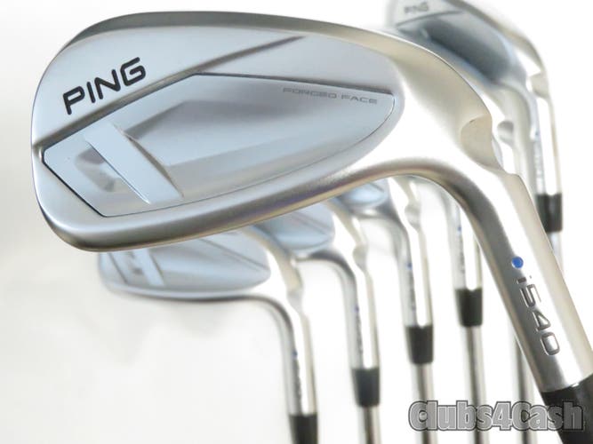 PING i540 Irons Blue Dot NS PRO Modus3 Tour105 Regular 5-P+U +1/2" TALL MINT