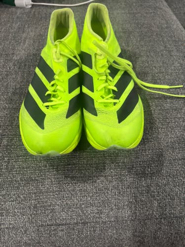 Green Unisex Size M 9.5 (W 10.5) Adult Adidas Shoes (Used)