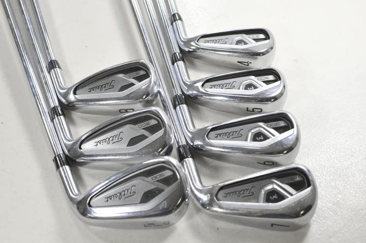 Titleist T300 2021 4-PW Iron Set Stiff Flex Project X LZ 6.0 120g Steel #218725