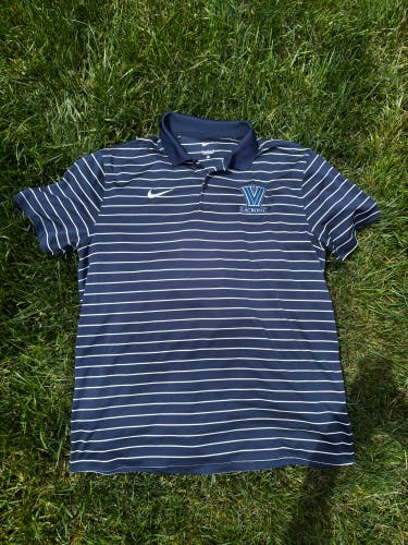 Team Issued Villanova Lacrosse Golf Shirt (XL)