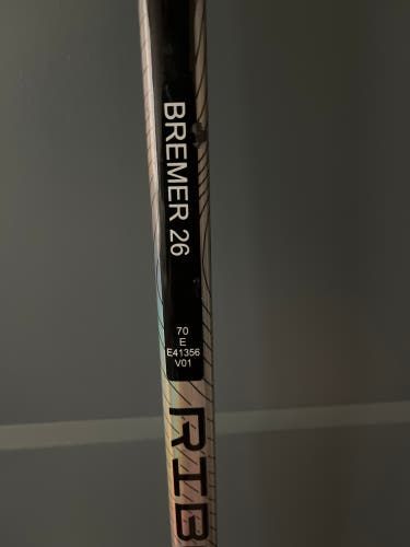 Senior CCM Ribcor Trigger 8 Pro Right Handed Hockey Stick P28M 70 Flex Pro Stock (Used)