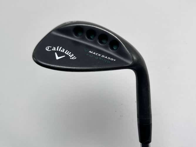 Callaway Mack Daddy Matte BLK PM Grind Wedge 56* 13 DG Wedge Steel Mens RH