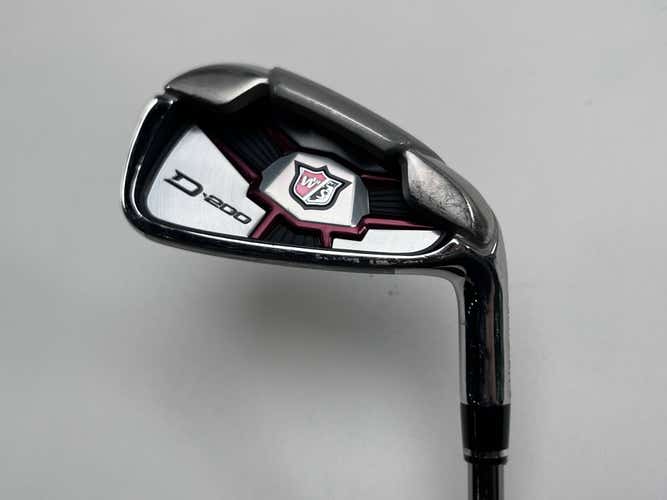 Wilson D200 Single 5 Iron UST Mamiya Elements Chrome 59FS Stiff Graphite Mens RH
