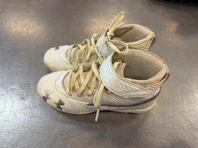 Used Under Armour BRYCE HAPER BB/SB Cleats White Junior 02 11339-S000201731