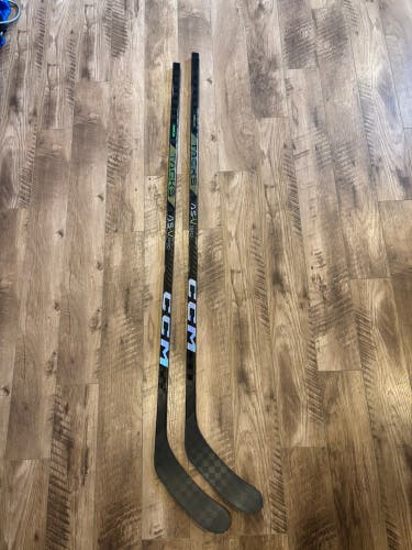 Senior CCM Super Tacks AS-V Pro Left Hand Hockey Stick P28M 75 Flex Pro Stock (New)