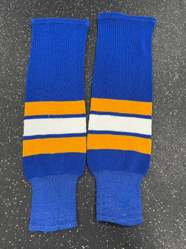 Blue Senior Medium CCM Socks (New)