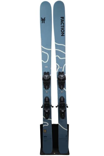 USED 2024 Faction Agent 2 171cm Skis with Tyrolia Attack 11 Bindings