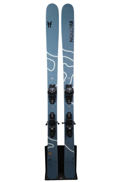 USED 2024 Faction Agent 2 177cm Skis with Tyrolia Attack 11 Bindings