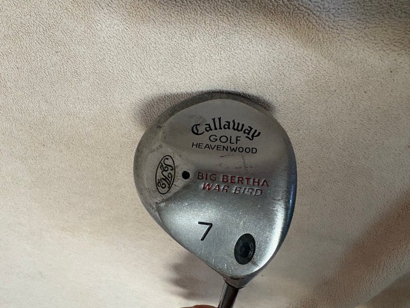 Men's Callaway Big Bertha Warbird Right Handed Fairway Wood Regular Flex 7 Wood (Used)