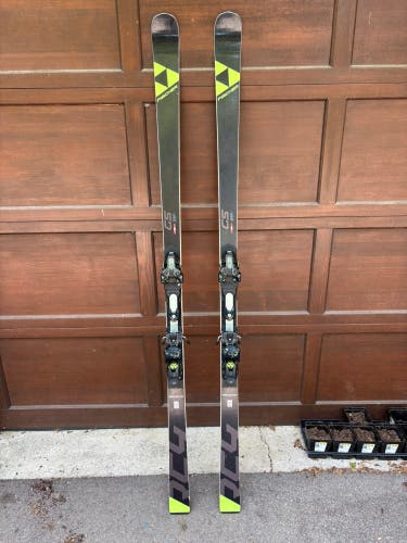 2019/20 Fischer 188 cm RC4 World Cup GS With Bindings Max Din 17 Skis