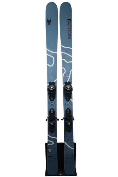 USED 2024 Faction Agent 2 182cm Skis with Tyrolia Attack 11 Bindings