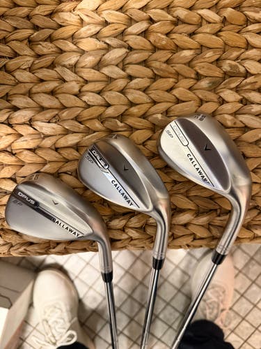 Callaway Opus SP // 50, 54, 58 // Like New