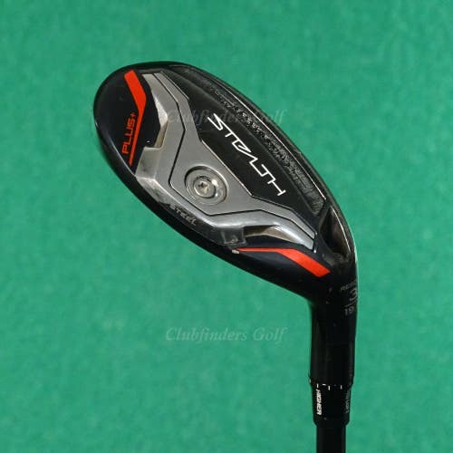 TaylorMade Stealth Plus+ Rescue 19.5 3 Iron HZRDUS Smoke RDX 6.0 80g Stiff w/HC