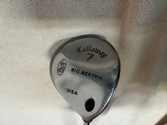 Men's Callaway Big Bertha Right Handed Fairway Wood Uniflex 7 Wood (Used)