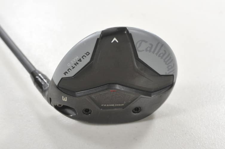Callaway Quantum Max D 3-15* Fairway Wood Senior R2 Flex Vanquish 4 Right 218708