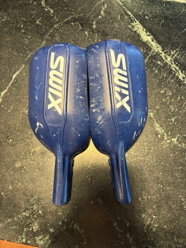 Used Swix Full-Face Slalom Pole Handguards / Punch Guards (With Hardware)