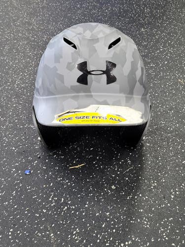Used Under Armour UABH100 Batting Helmet No Mask Grey One Size 11849-S000040143