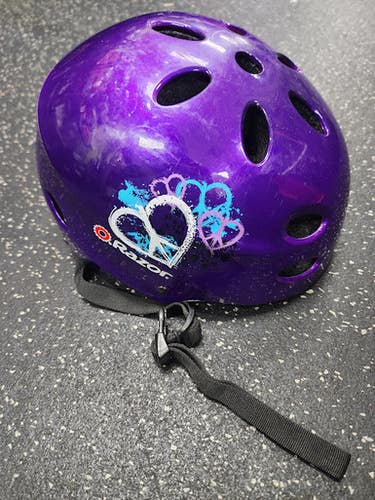 Used Razor Skateboard Helmet Purple SM 11849-S000040130